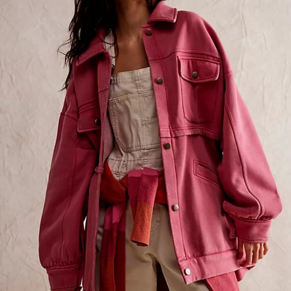 NWOT Free People Dawson Chore Jacket